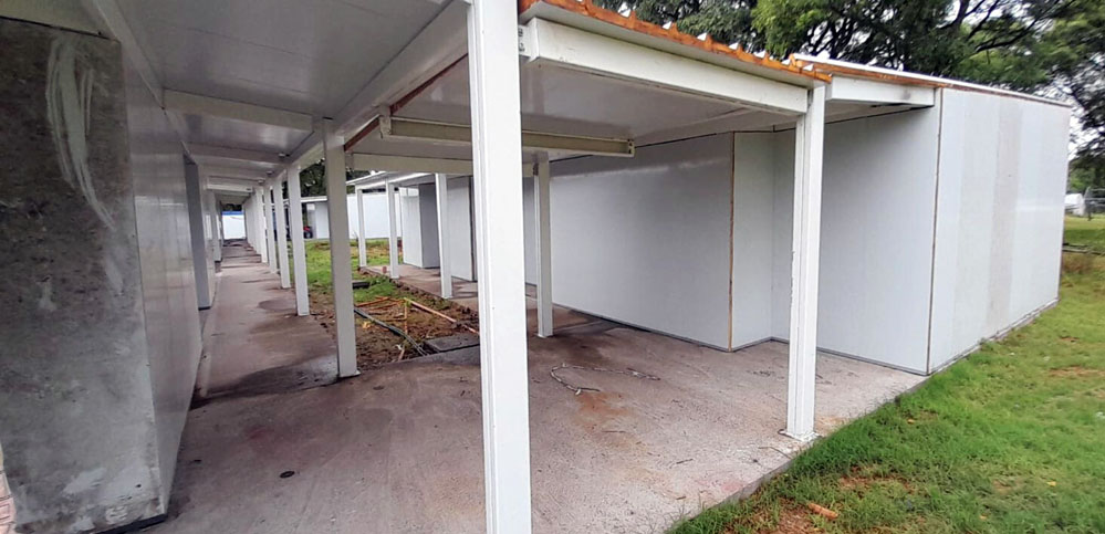 Se construye una residencia estudiantil en escuela de Villa Urquiza