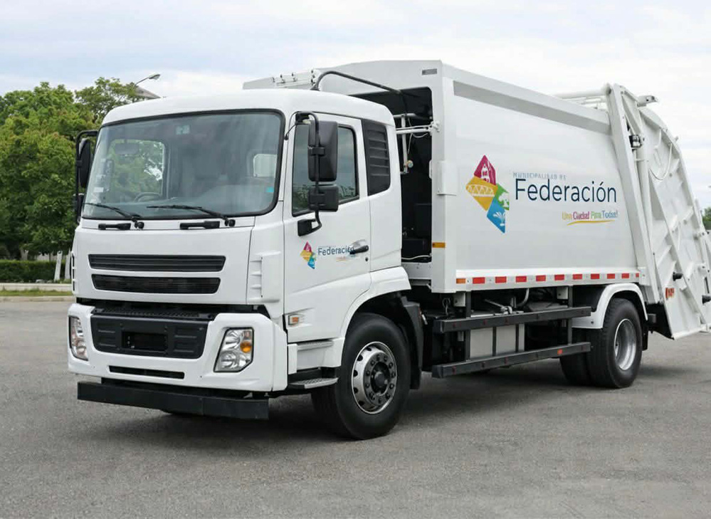 El Municipio de Federación licita la compra de un camión recolector 0km con un presupuesto de $180 millones de pesos