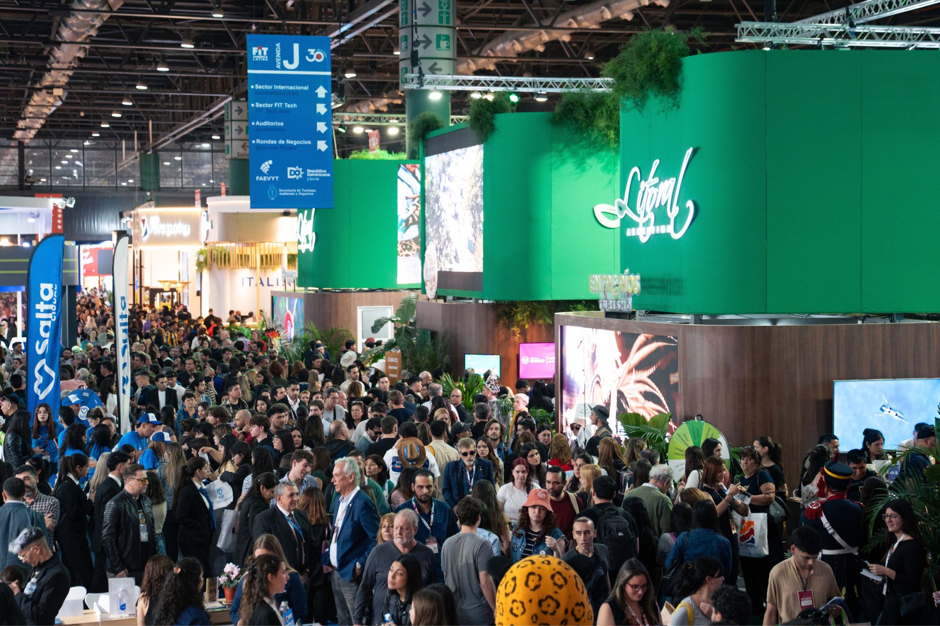 En la Feria Internacional de Turismo, Entre Ríos desplegó la muestra de una provincia entera