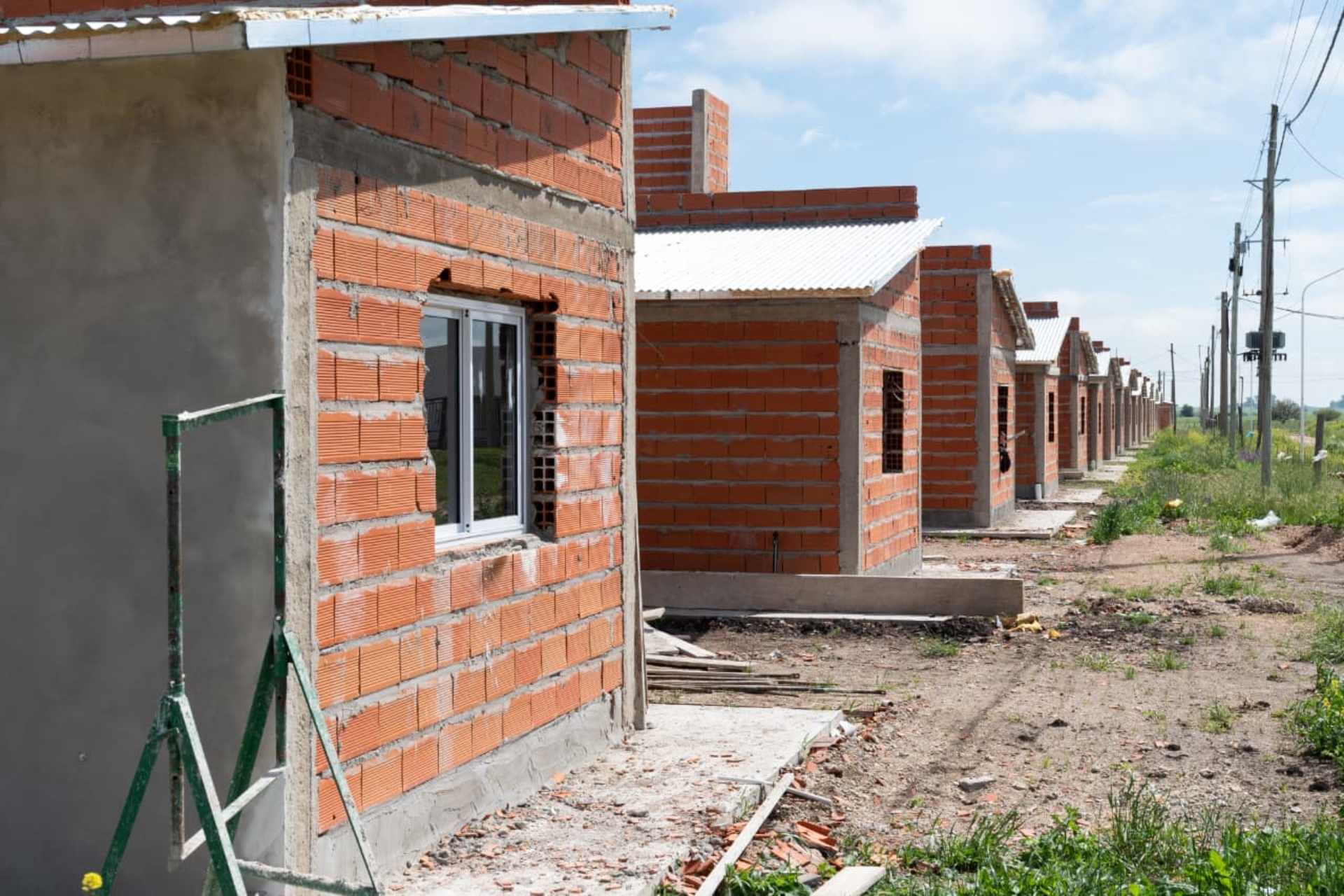 Avanza la construcción de 39 viviendas en Seguí